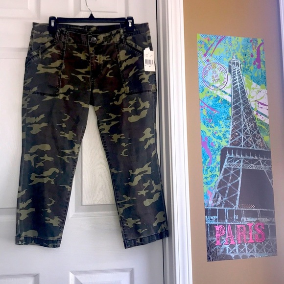 NWT Kut from the Kloth camo pants 10p - Picture 1 of 8
